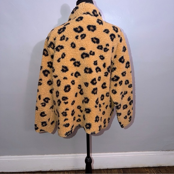Style & Co Animal Print Half-Zip  Size XL - Picture 5 of 7